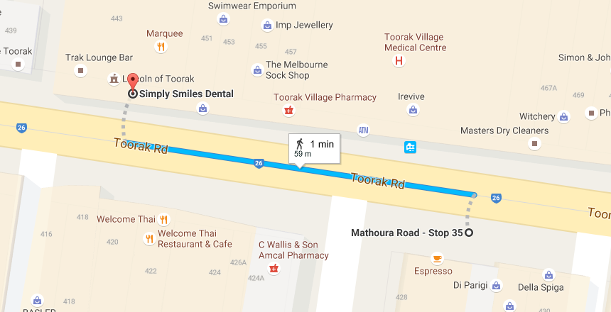 Mathoura Road Stop 35 | Simply Smiles Dental | Dentist Toorak